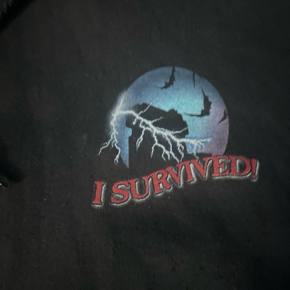 Vintage Disneyland Resort I Survived Twilight Zone Tower of Terror XL Hoodie - Picture 5 of 8